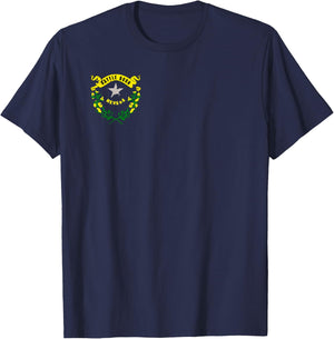 Nevada State Flag Distressed Cool Patriotic T-Shirt - T-Shirt | Navy
