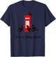 Funny Four Calling Birds Twelve Days of Christmas T-Shirt - T-Shirt | Navy