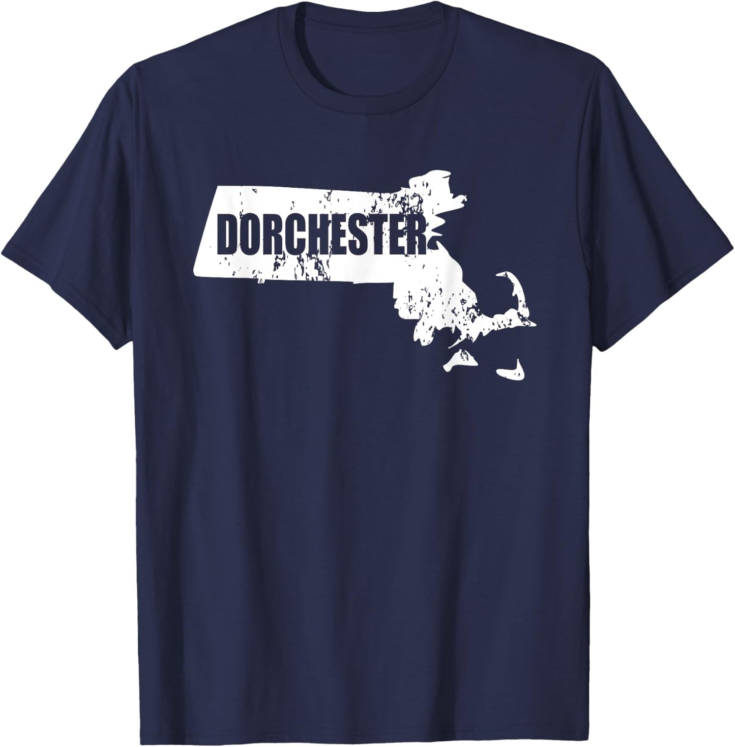 Dorchester MA Shirt T-Shirt - T-Shirt | Navy
