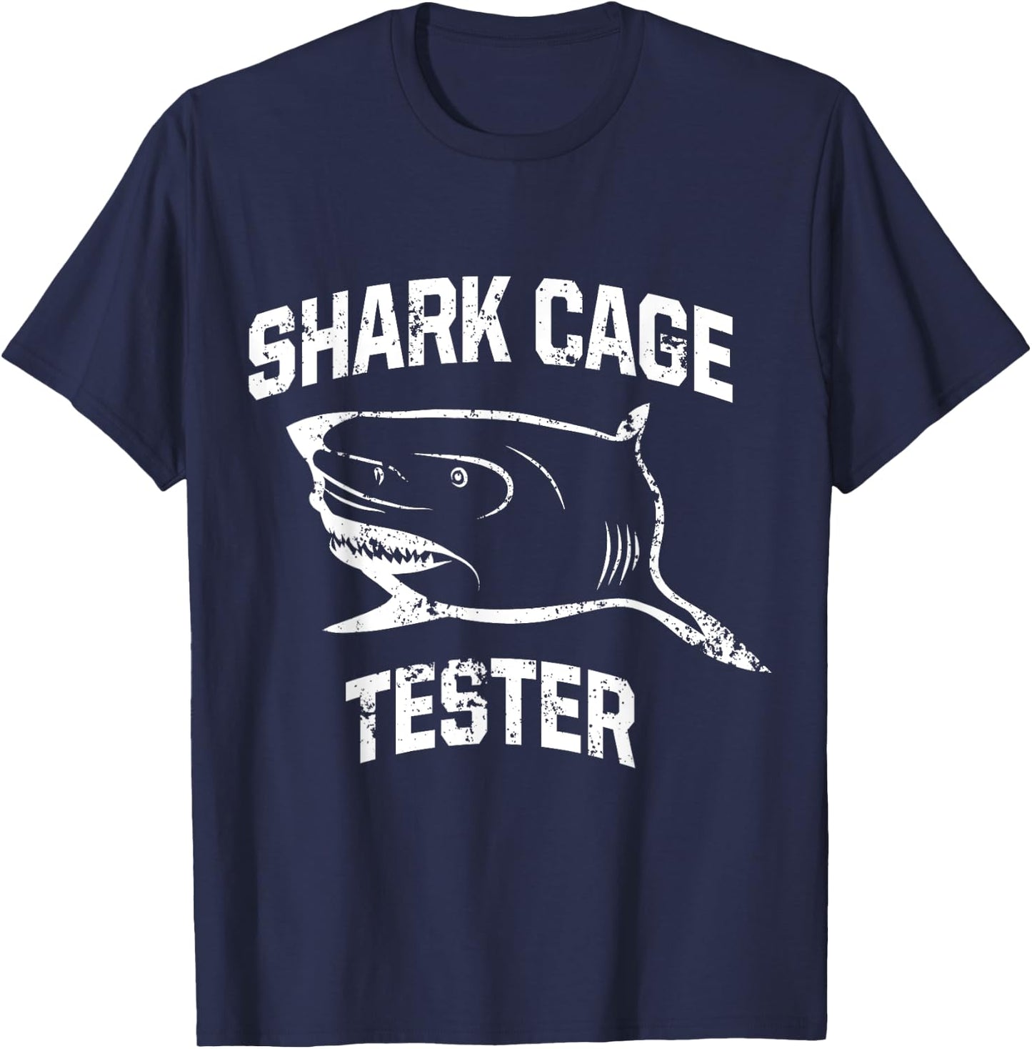 Amputee Humor Shark Leg Arm Funny Recovery Gifts T-Shirt - T-Shirt | Navy
