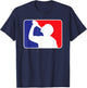 Major League Drinking Shirt. T-Shirt - T-Shirt | Navy