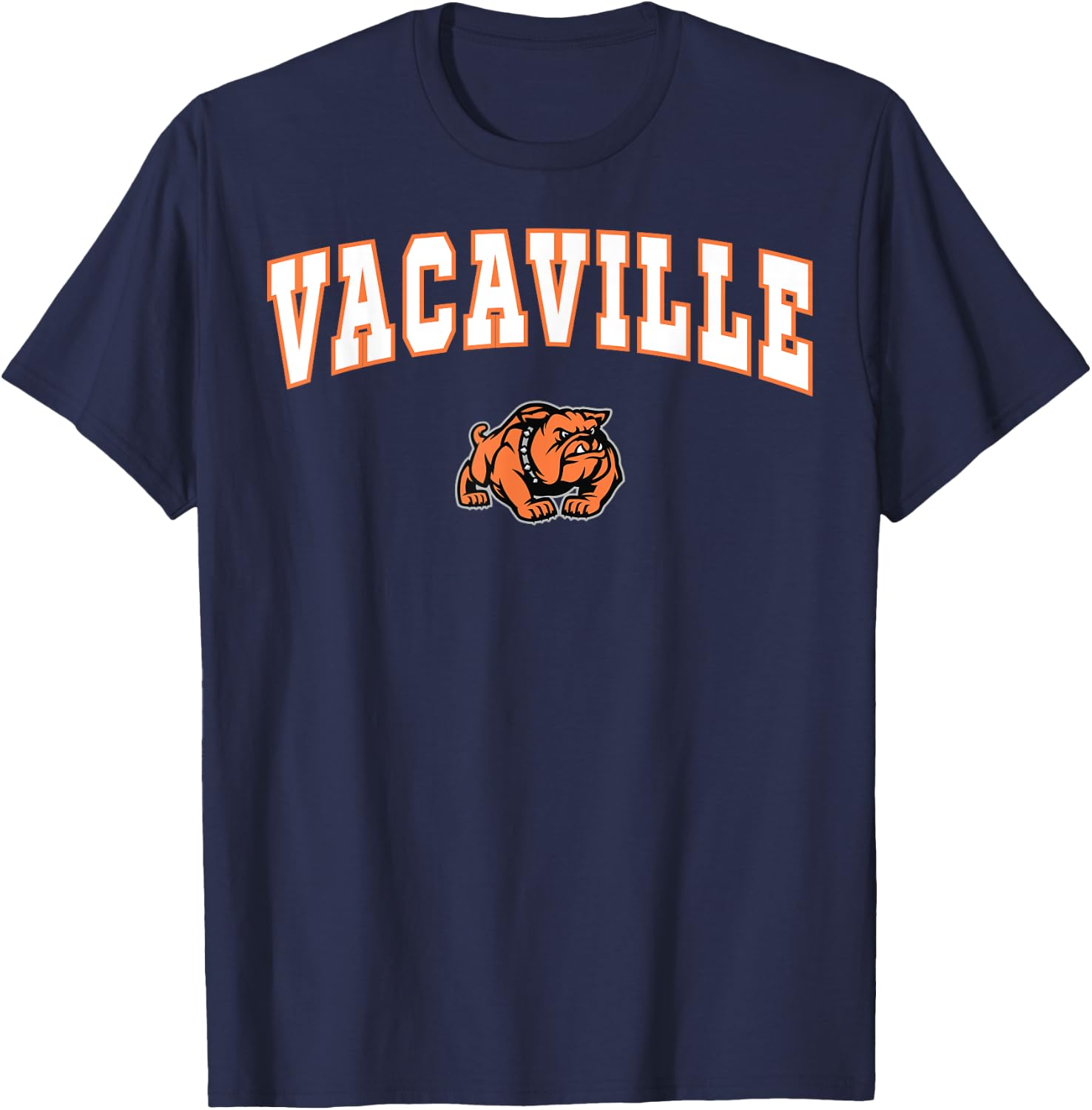 Vacaville High School Bulldogs C2 T-Shirt - T-Shirt | Navy