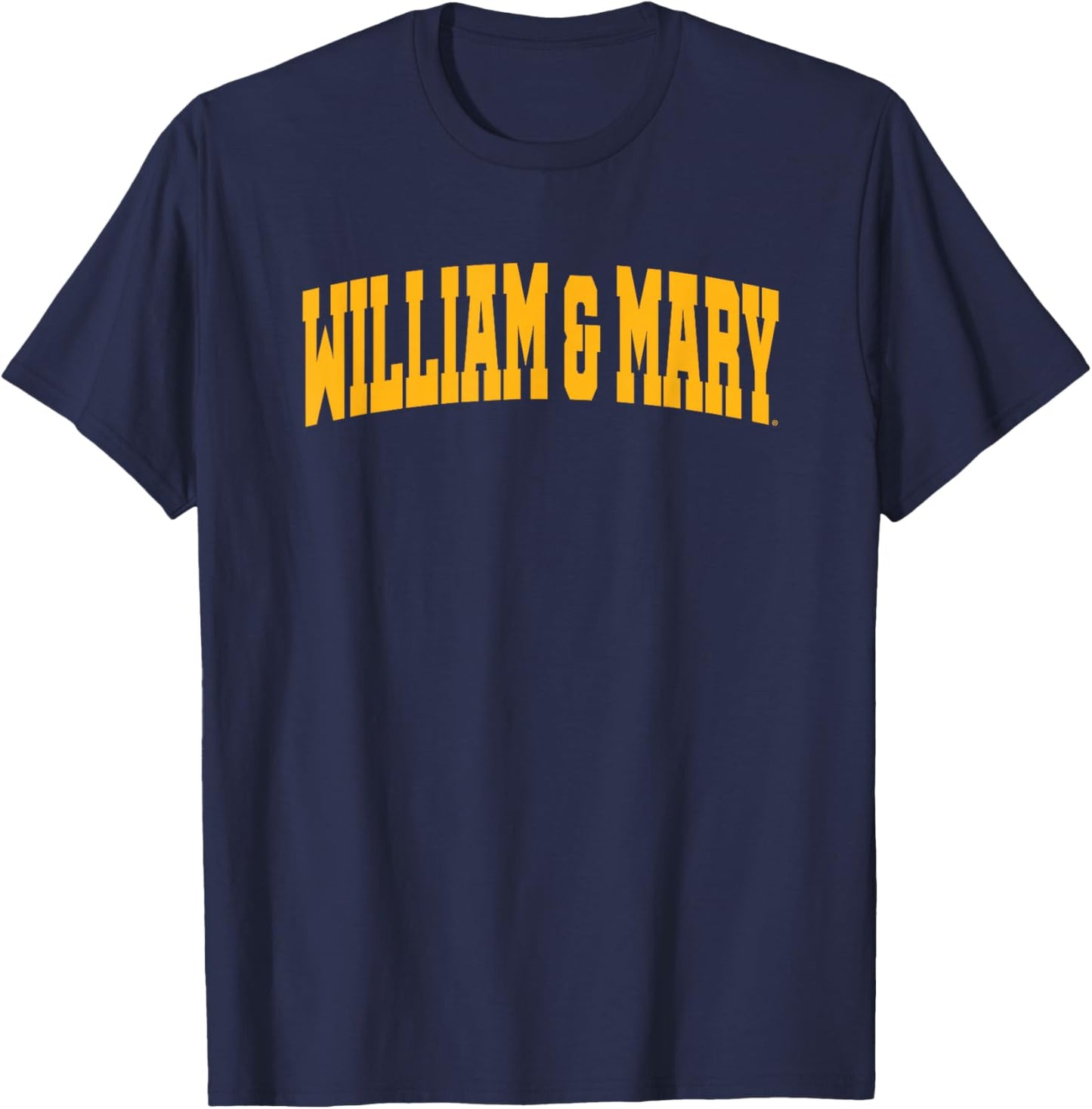 William & Mary Griffins School Name Arch T-Shirt - T-Shirt | Navy