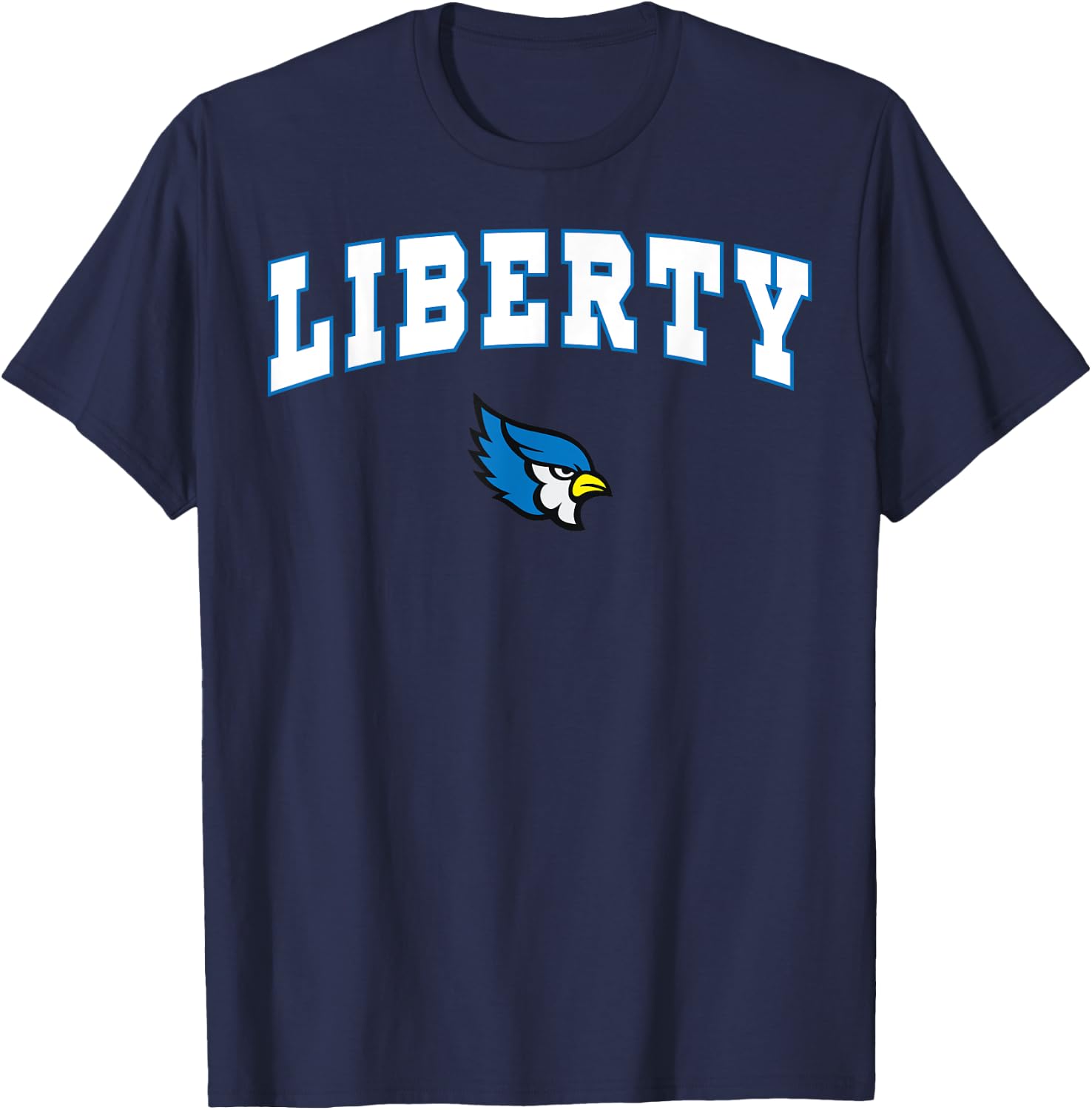 Liberty High School Blue Jays T-Shirt - T-Shirt | Navy
