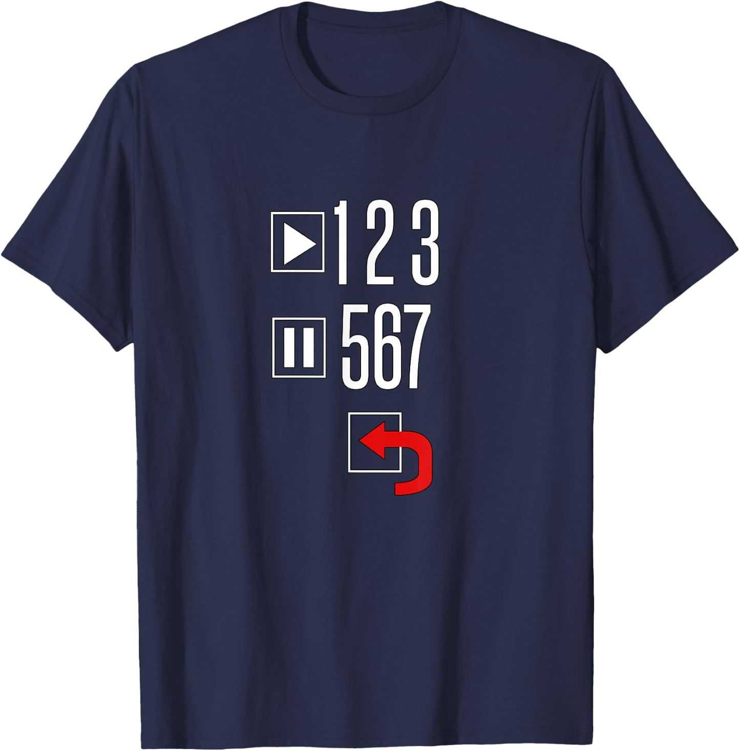 Funny Dancing Food I Salsa Dance T-Shirt - T-Shirt | Navy