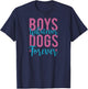 Boys Whatever Dogs Forever Funny Dog Lover Gift T-Shirt - T-Shirt | Navy