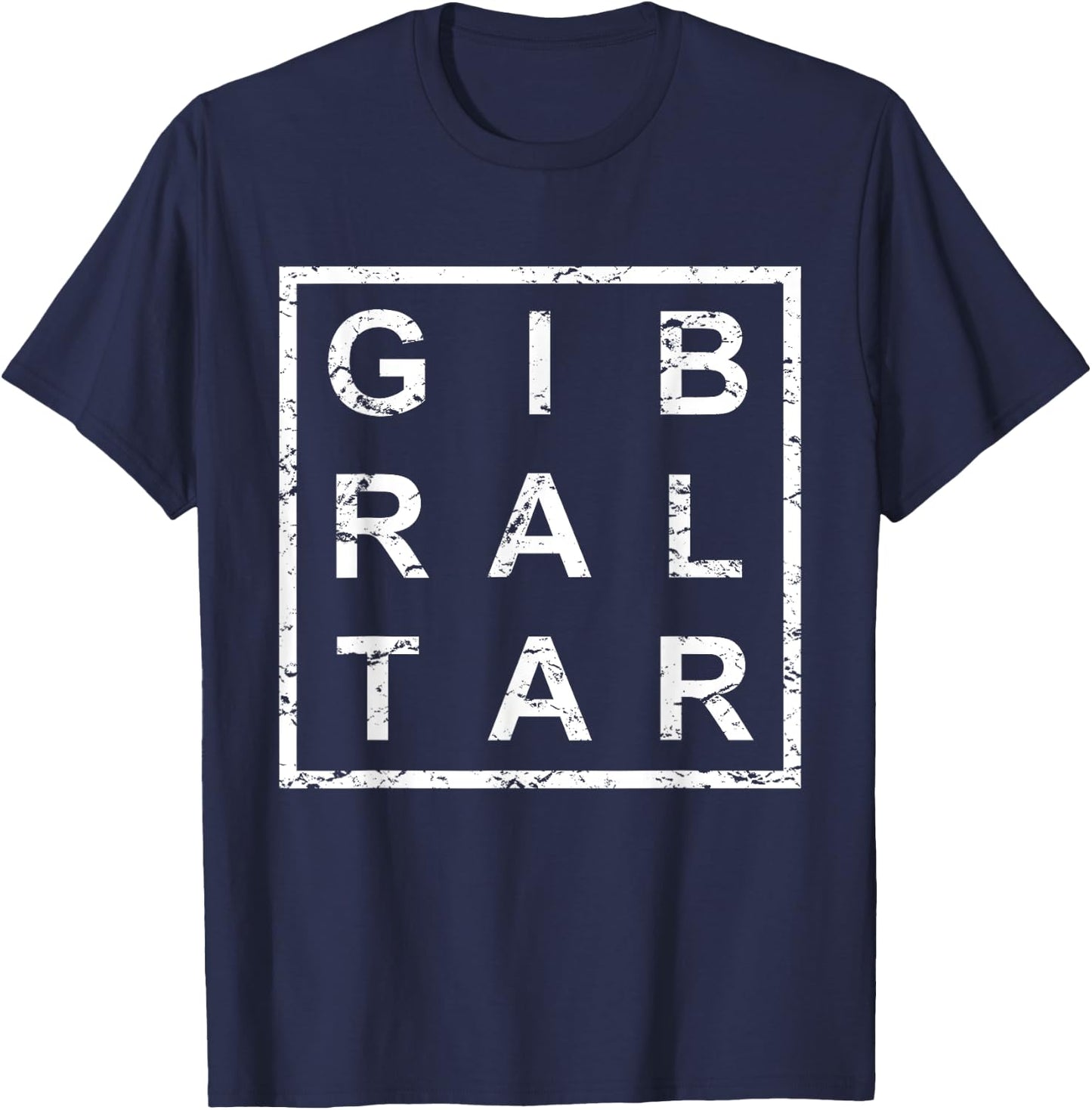 Stylish Gibraltar T-Shirt - T-Shirt | Navy