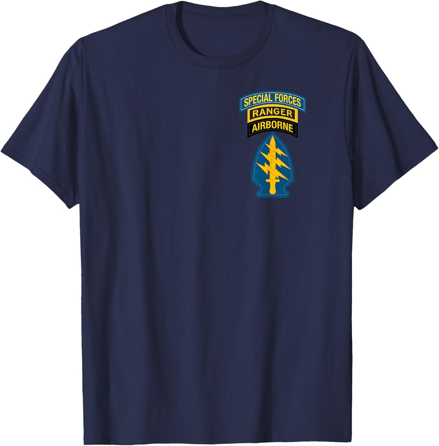 US Special Forces Shirt -Special Forces Ranger Classic T-Shirt - T-Shirt | Navy