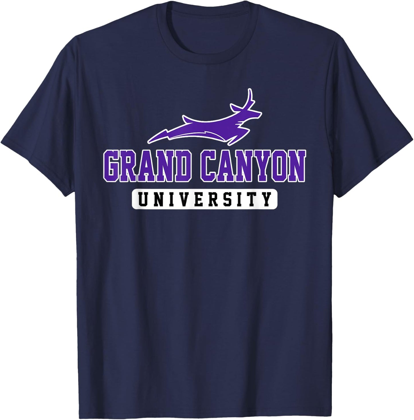 Grand Canyon University Arch Vintage AthleticsMen Women T-Shirt - T-Shirt | Navy