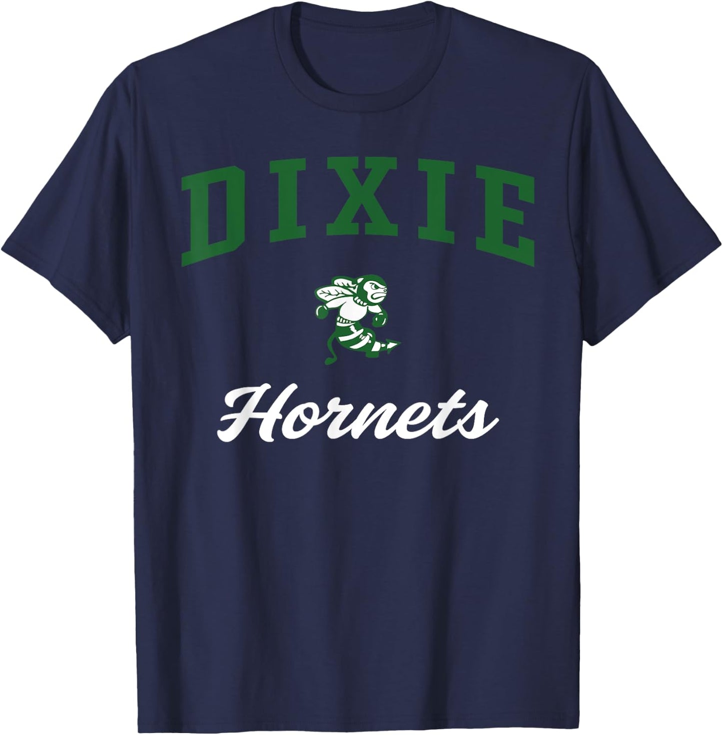Dixie High School Hornets T-Shirt - T-Shirt | Navy