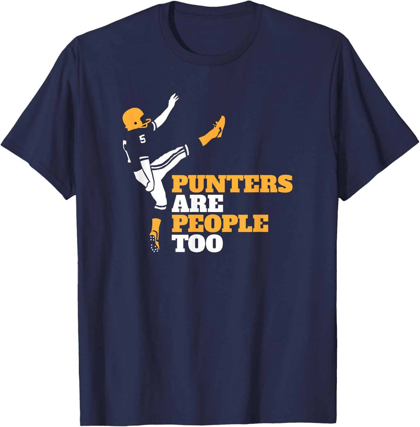 Punters Are People Too T-Shirt - T-Shirt | Navy