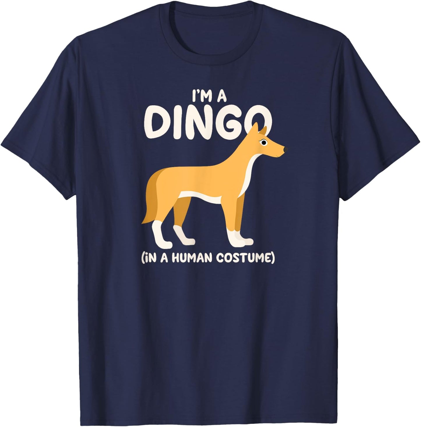 Dingo Costume Funny Dingoes T-Shirt - T-Shirt | Navy