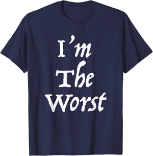I'm The Worst T-Shirt - T-Shirt | Navy