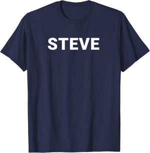 Steve Funny Group Halloween Costume T-Shirt - T-Shirt | Navy