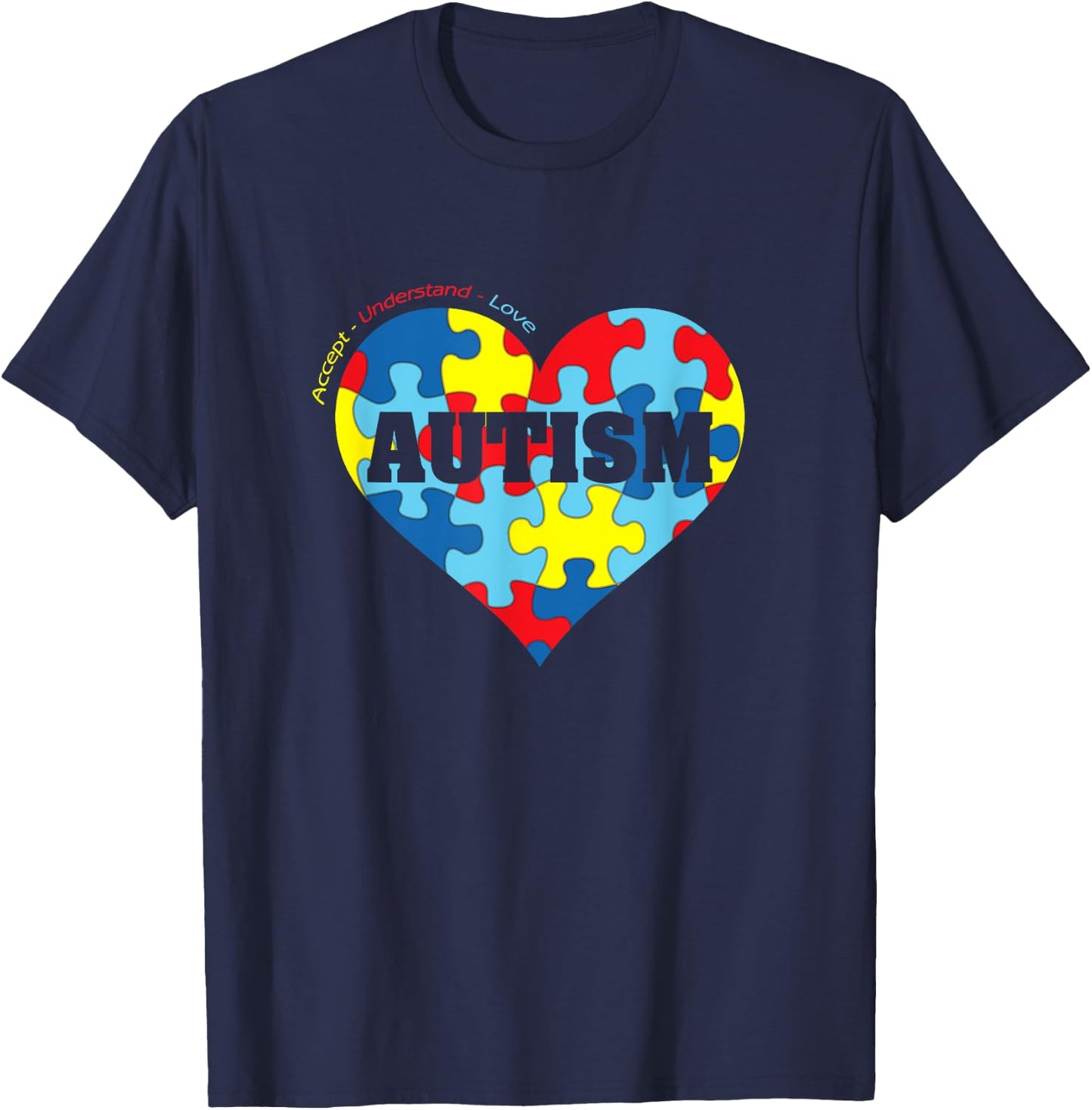 Autism - Autism Awareness Shirts 2020 T-Shirt - T-Shirt | Navy