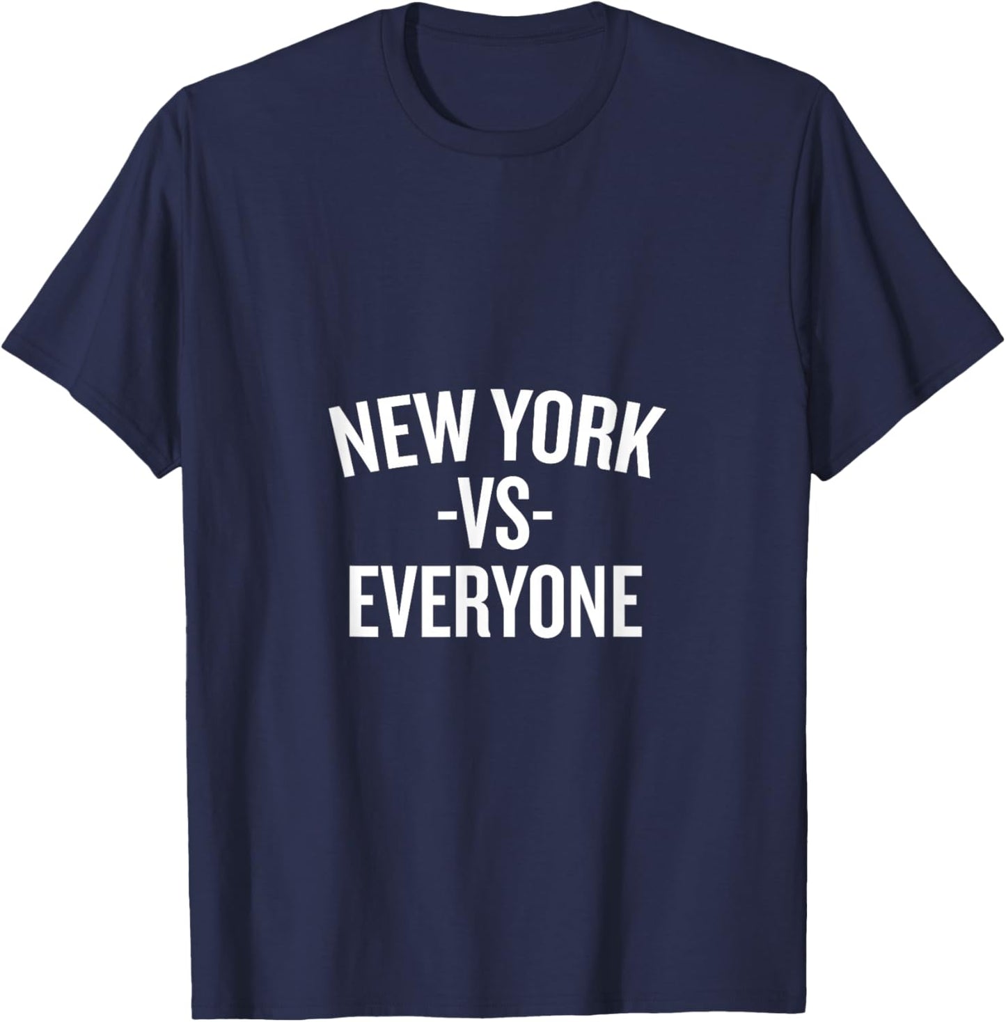 Newyork Vs Everyone Halloween Christmas Funny Cool H T-Shirt - T-Shirt | Navy