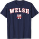 Welsh High School Greyhounds C2 T-Shirt - T-Shirt | Navy