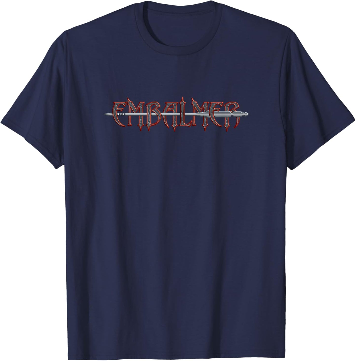 Embalmer with Trocar Embalming Tool T-Shirt - T-Shirt | Navy