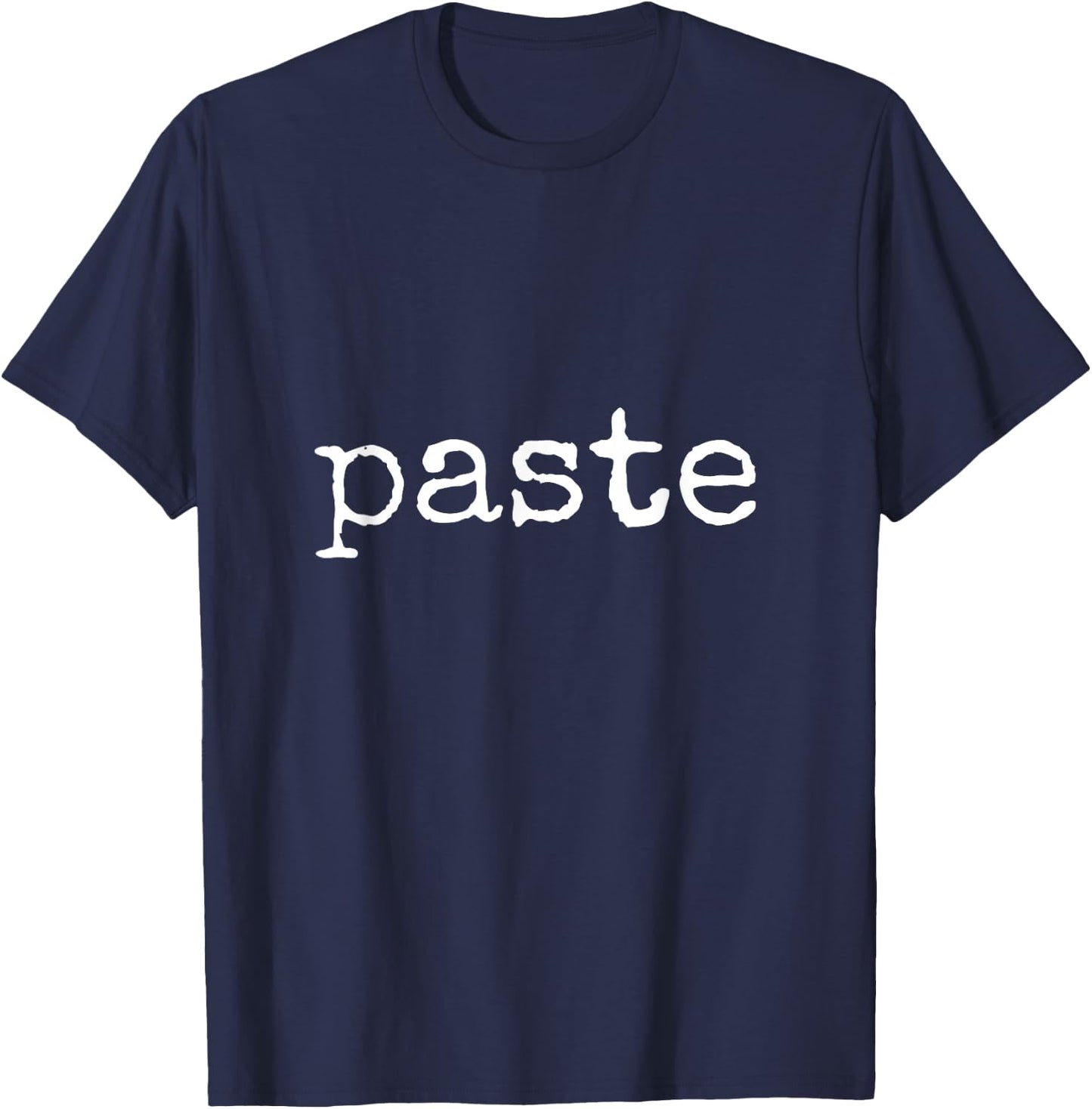Matching Copy Paste ctrl + v Mothers and Fathers Day T-Shirt - T-Shirt | Navy
