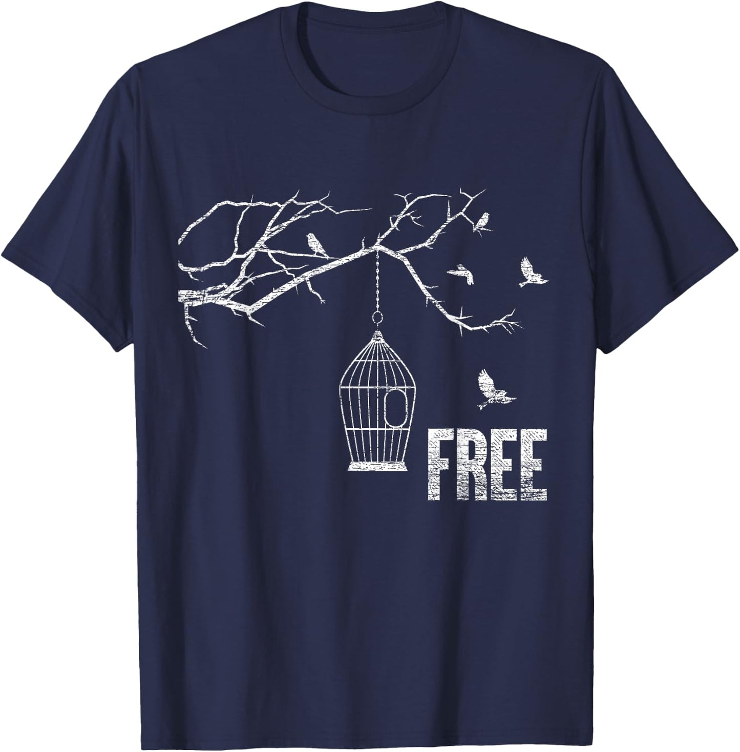 Free Bird T-Shirt - T-Shirt | Navy