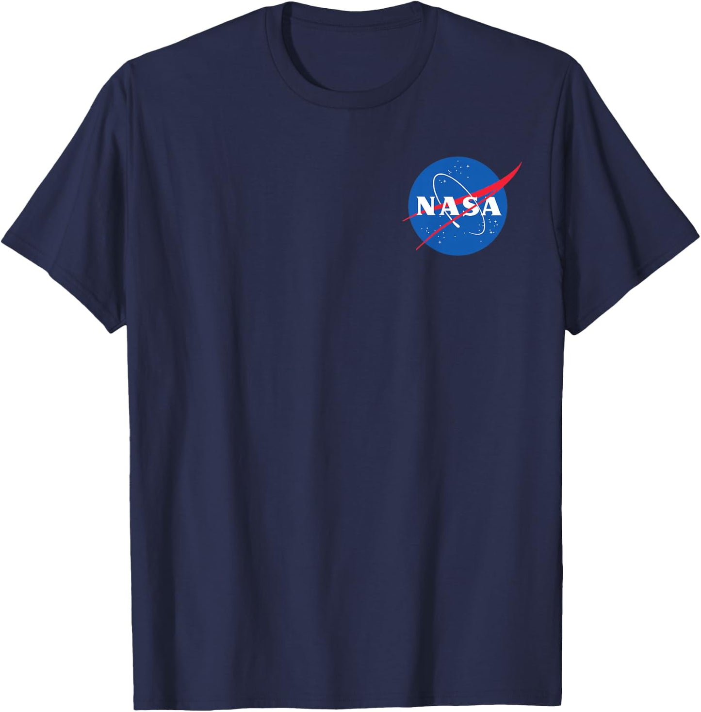 NASA Shirt - Chest Meatball Logo T-Shirt - T-Shirt | Navy