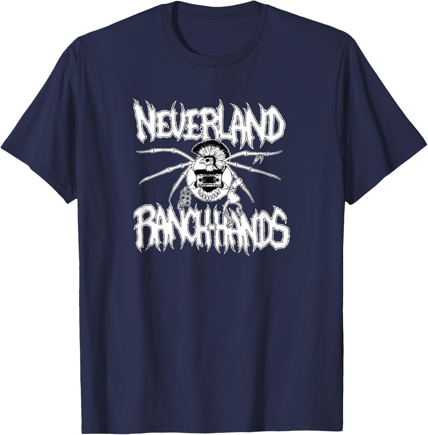 Neverland Ranch Hands NLRH Eagle Logo T-Shirt - T-Shirt | Navy