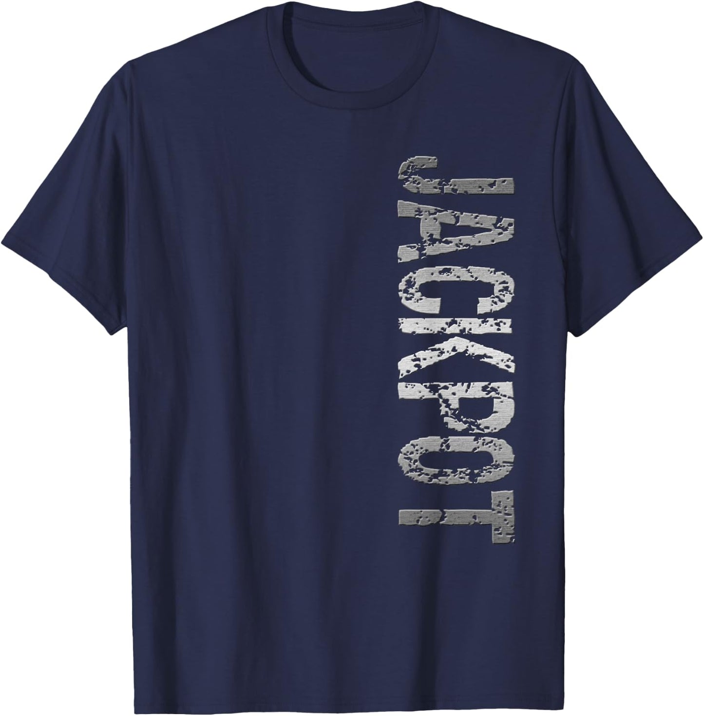 Jackpot Model Motorcycle T-Shirt - T-Shirt | Navy