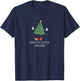 Santa's Little Helper Christmas Tree Character T-Shirt - T-Shirt | Navy