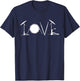 Drummers Drumming Gift Drum Love Drums Drummer T-Shirt - T-Shirt | Navy