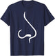 Nose T-Shirt - T-Shirt | Navy