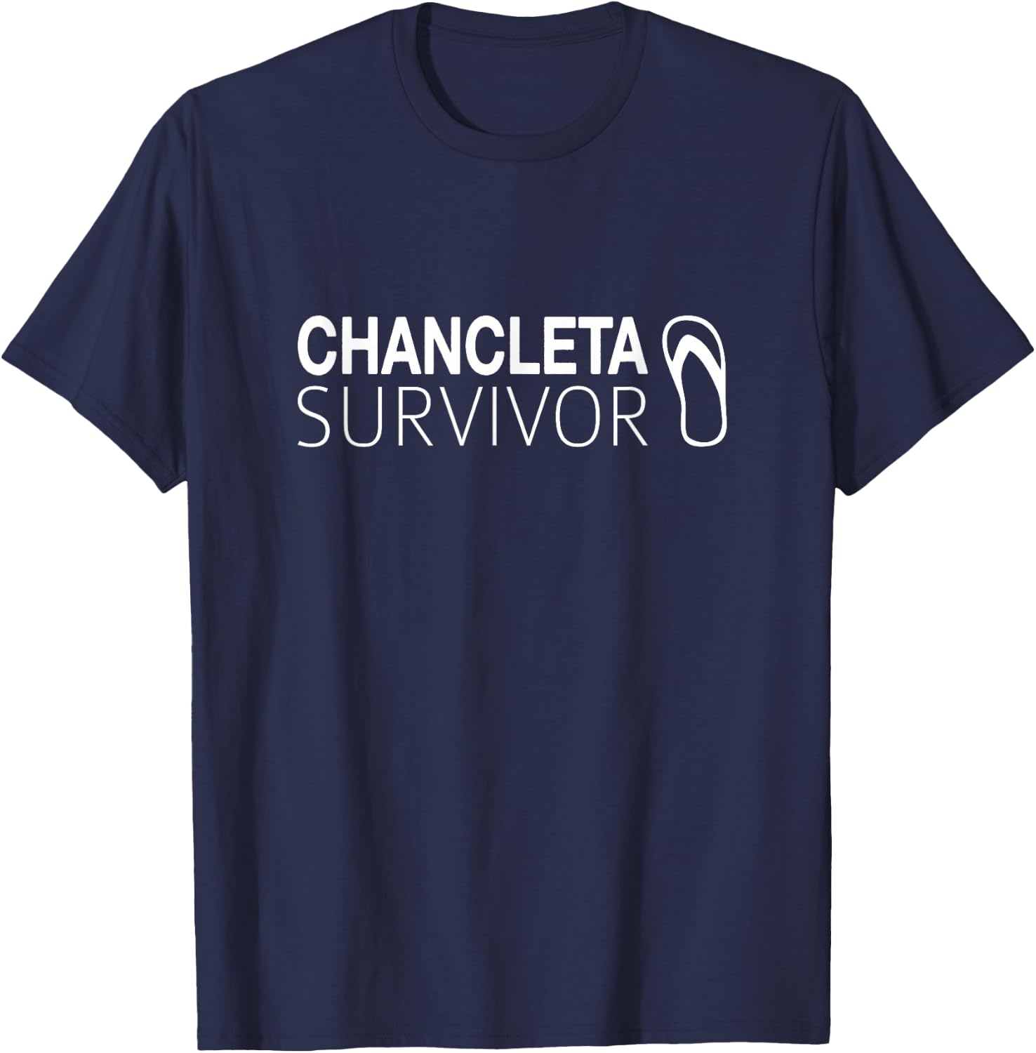Chancleta Survivor T-Shirt - T-Shirt | Navy