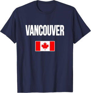 Vancouver Canada T-Shirt - T-Shirt | Navy