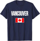 Vancouver Canada T-Shirt - T-Shirt | Navy