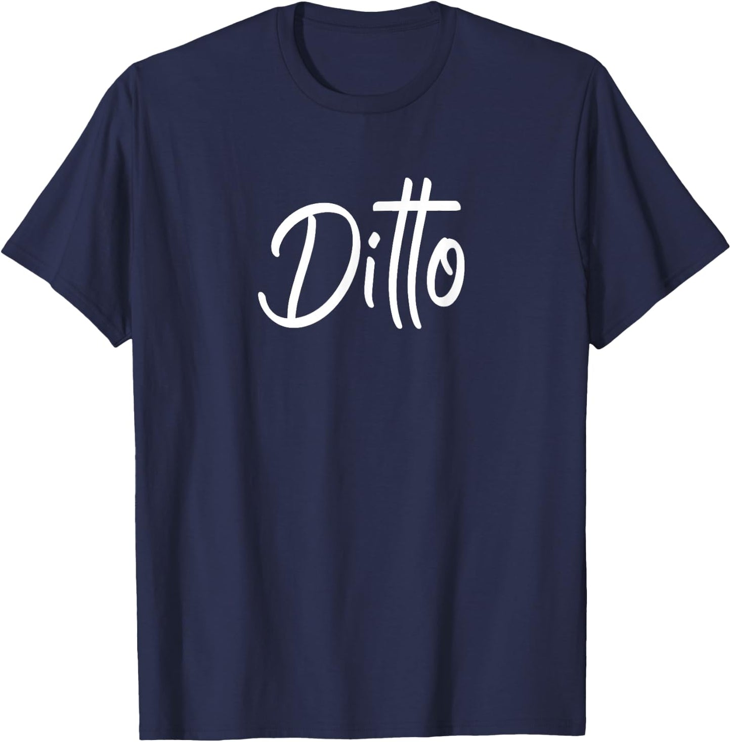 Ditto T-Shirt - T-Shirt | Navy