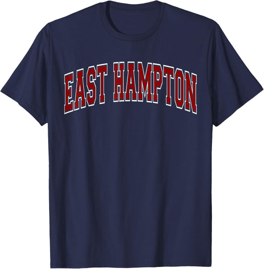 Everyday Varsity Style East Hampton T-Shirt - T-Shirt | Navy
