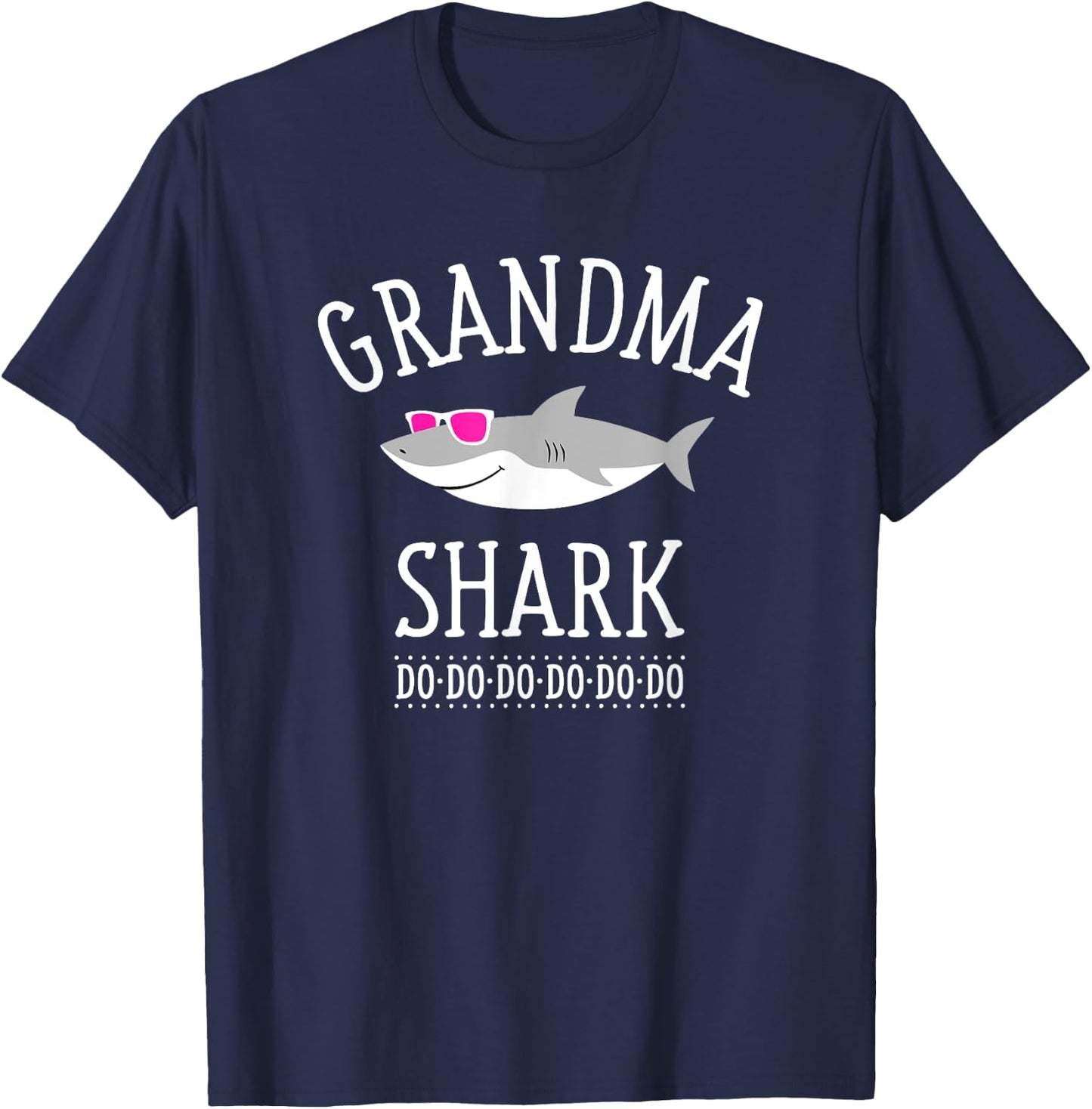 Grandma Shark T-Shirt - T-Shirt | Navy