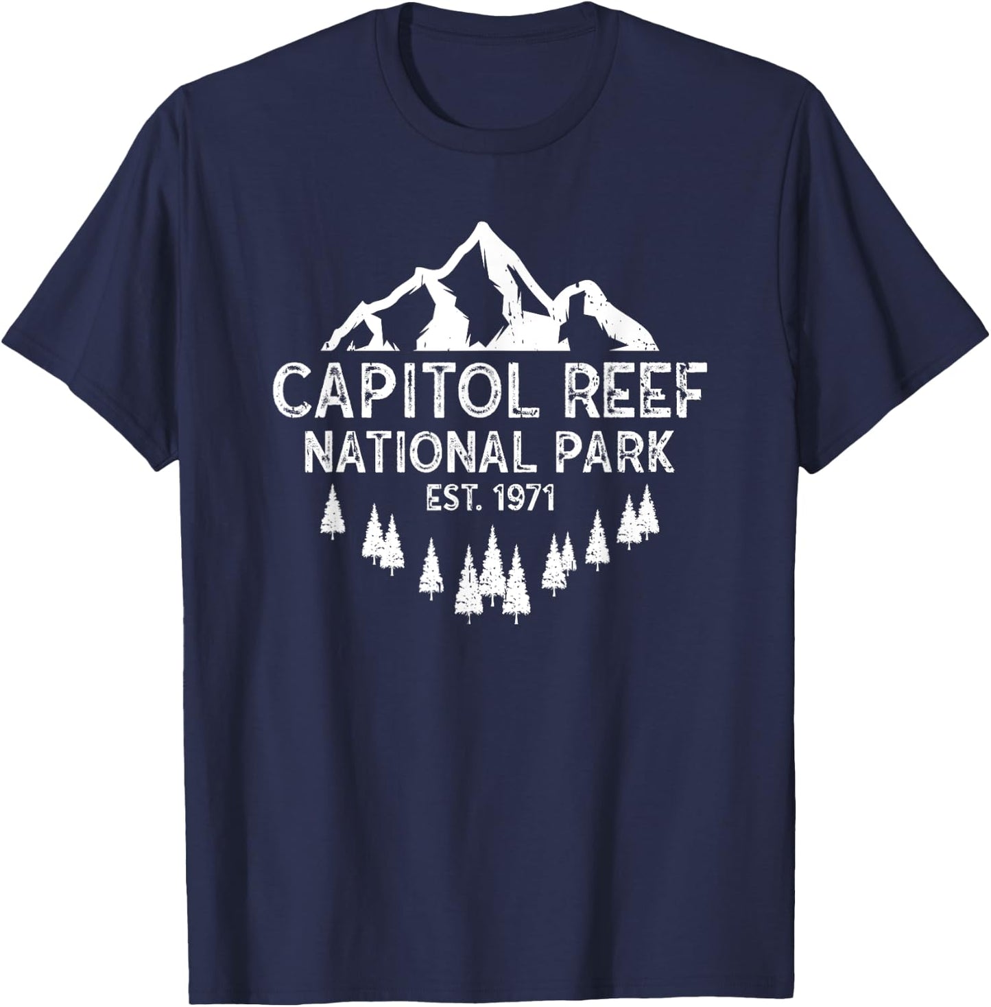 Capitol Reef National Park T-Shirt - T-Shirt | Navy