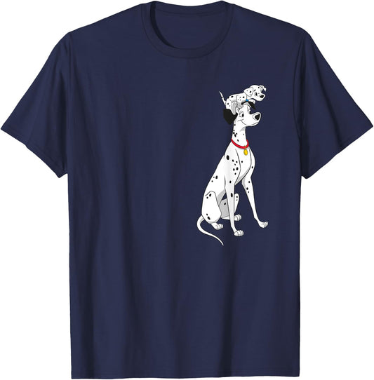 101 Dalmatians - Pongo T-Shirt - T-Shirt | Navy