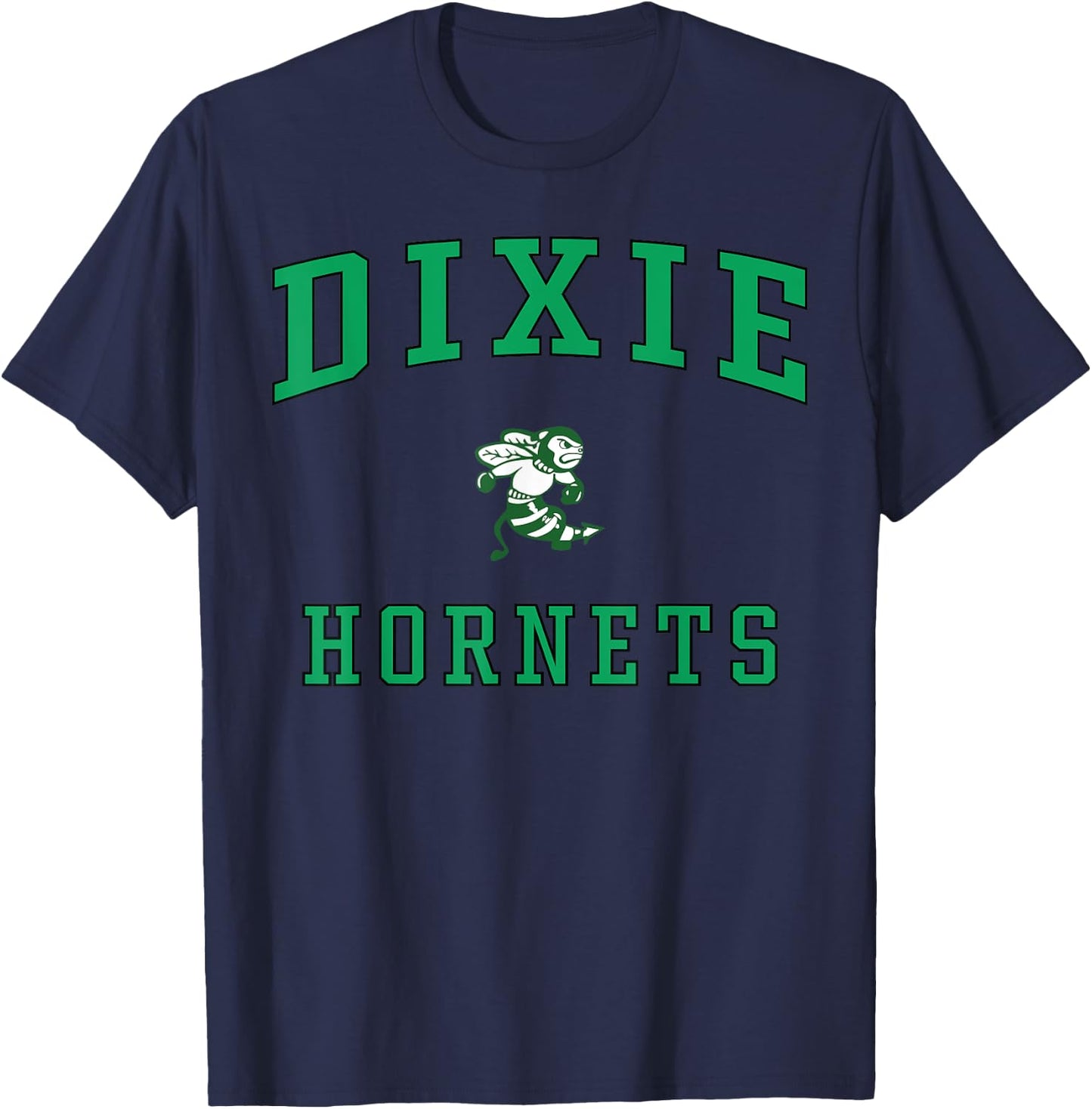 Dixie High School Hornets T-Shirt - T-Shirt | Navy
