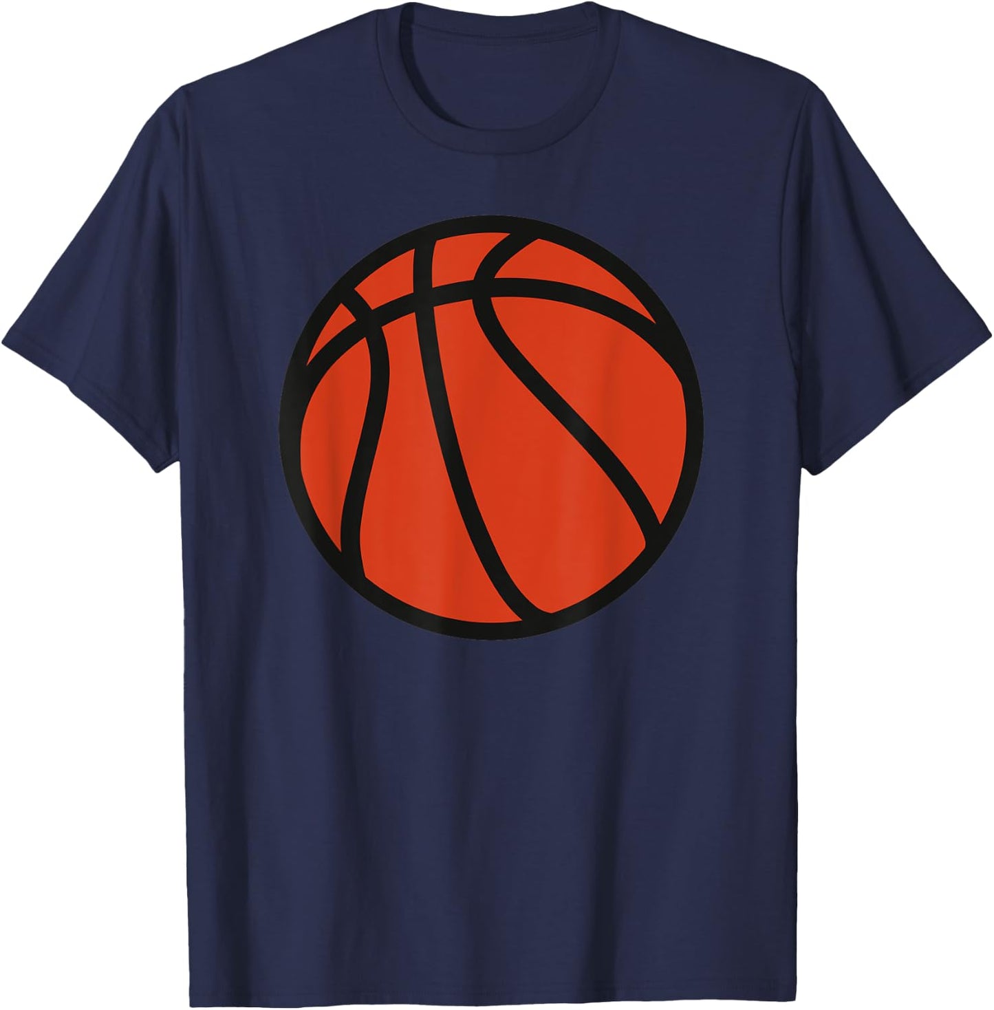 Basketball logo T-Shirt - T-Shirt | Navy