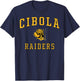Cibola High School Raiders C1 T-Shirt - T-Shirt | Navy