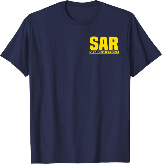 Search & Rescue Crew SAR Emergency Response Team T-Shirt - T-Shirt | Navy