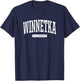 Winnetka Illinois Vacation College Style IL USA T-Shirt - T-Shirt | Navy