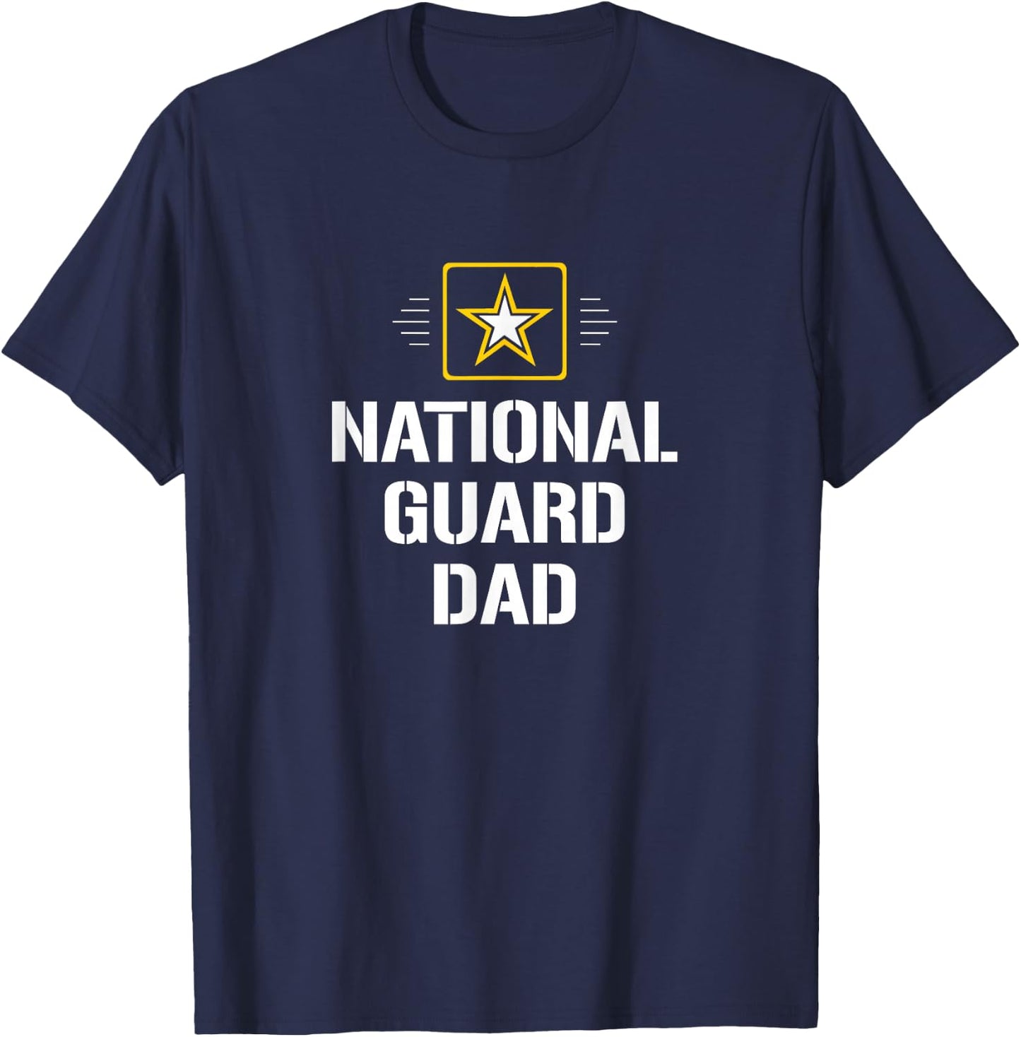 National Guard Dad T-Shirt - T-Shirt | Navy
