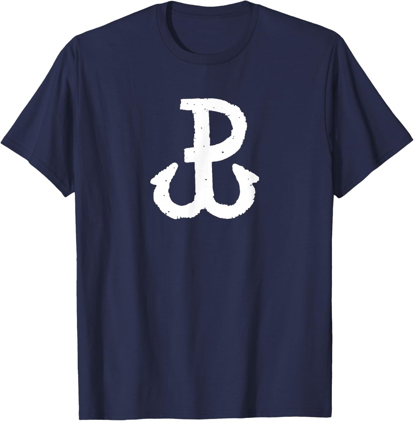 Fighting Poland Polish Anchor Polish Patriotic Kotwica T-Shirt - T-Shirt | Navy