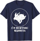 I'm Hunting Wabbits Cute Funny Rabbit T-Shirt - T-Shirt | Navy