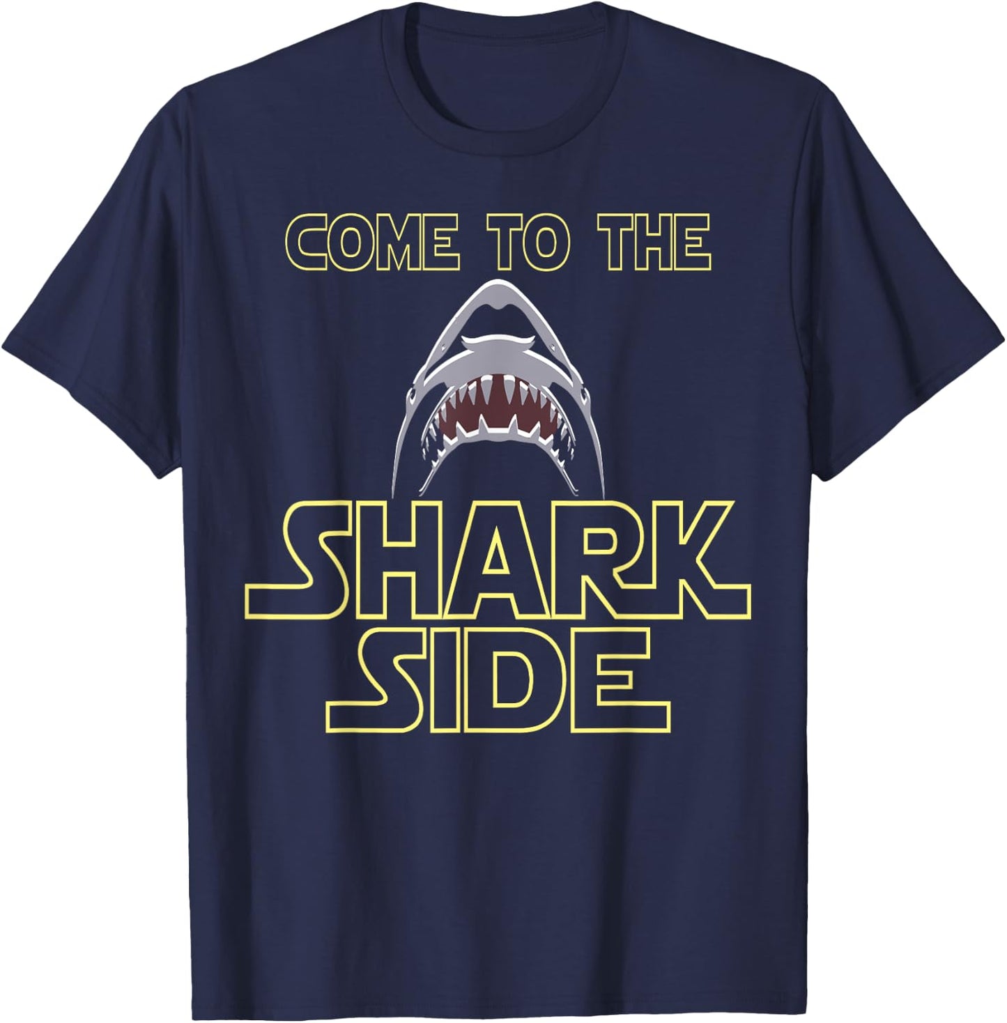 Great White Shark Shirt For Shark Lovers T-Shirt - T-Shirt | Navy