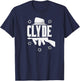 Clyde and Bonnie Halloween Matching Couples Costume T-Shirt - T-Shirt | Navy