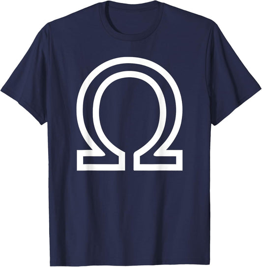 Greek omega T-Shirt - T-Shirt | Navy