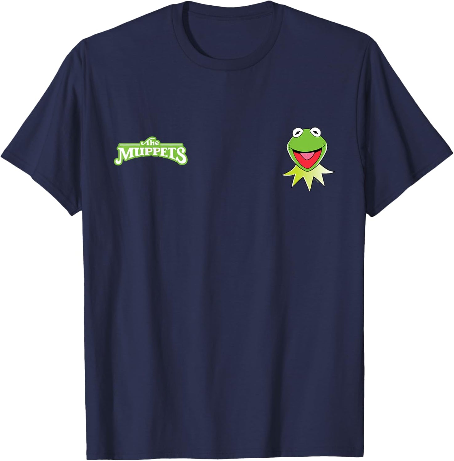 Disney The Muppets Kermit the Frog #55 2-Sided Soccer Jersey T-Shirt - T-Shirt | Navy